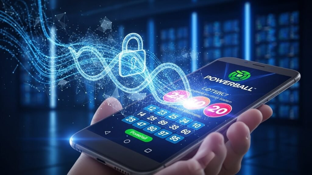 모바일 기기 내에서 강력하게 암호화된 AI파워볼 보안 시스템